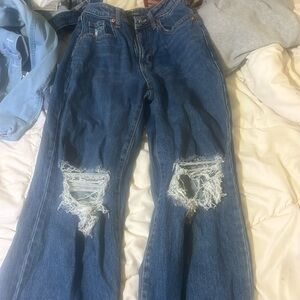 size 00 baggy jeans